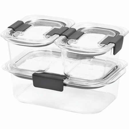 RUBBERMAID 6pc Clear Container Set 1976519